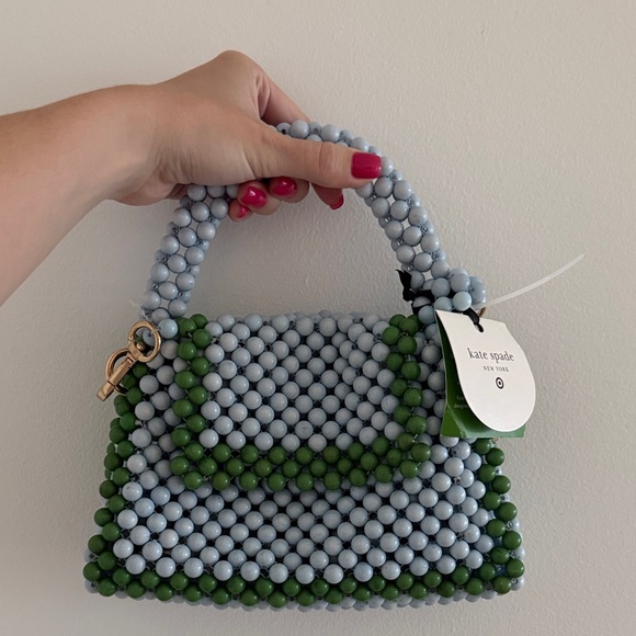 LABOR DAY SALE 🏷️  Kate Spade x Target Colorblock Beaded Crossbody Bag - Picture 2 of 9